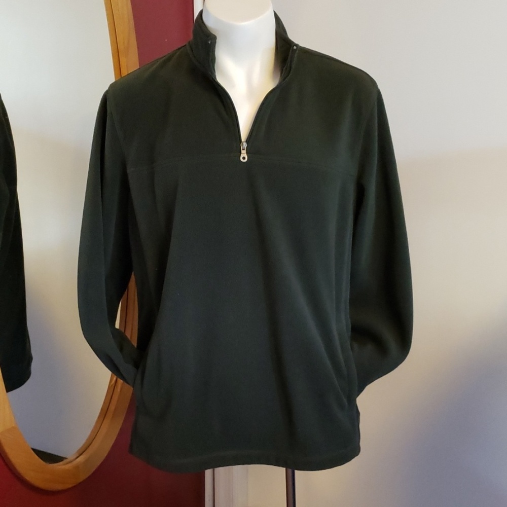 Men's fleece Henley